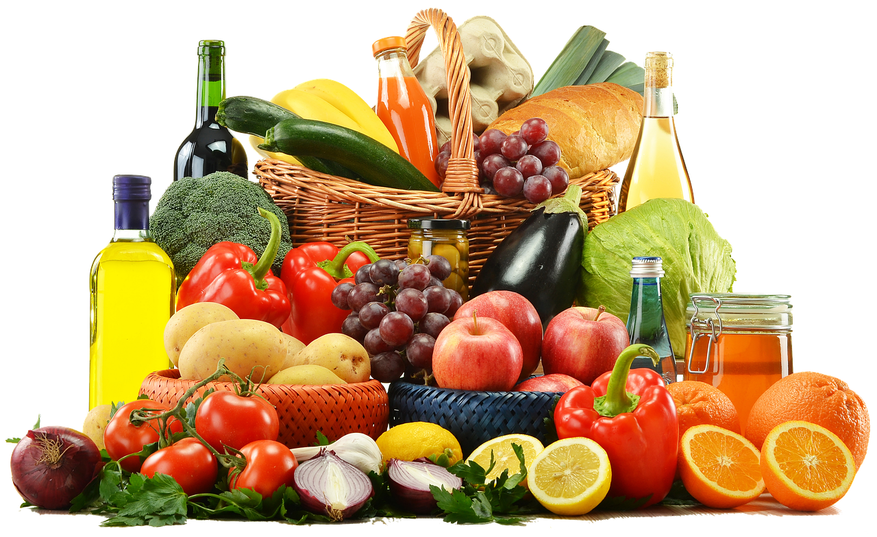 Fruit and vegetable selection