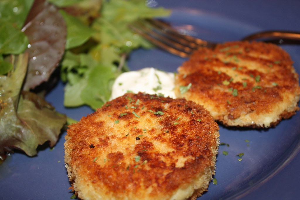 Baked potato cakes