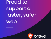 Brave web browser a faster safer web