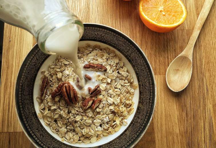 Fortified almond milk